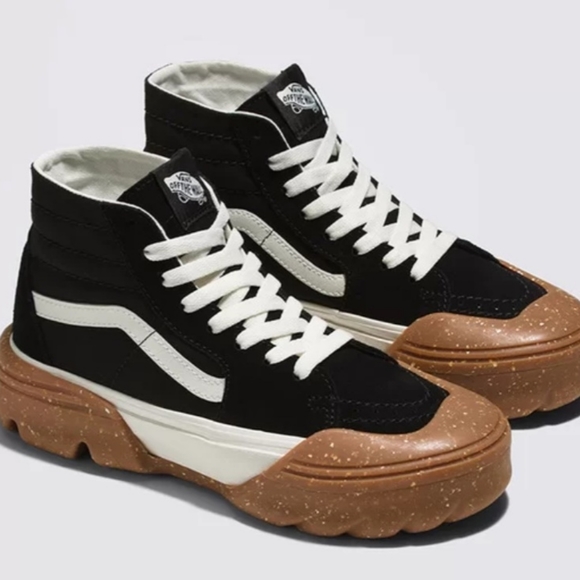 Vans SK8-HI TAPERED MODULAR SPECKLED GUM BLACK SNEAKERSSize6.5 new - Picture 4 of 10